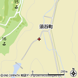 石川県加賀市須谷町ヘ周辺の地図