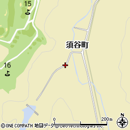 石川県加賀市須谷町（ヘ）周辺の地図