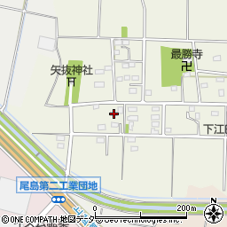 群馬県太田市新田下江田町438周辺の地図