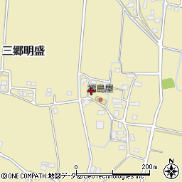 長野県安曇野市三郷明盛4333-5周辺の地図