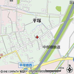 長野県佐久市平塚197周辺の地図