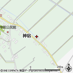 茨城県東茨城郡茨城町神宿717周辺の地図