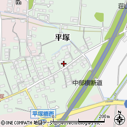 長野県佐久市平塚202周辺の地図