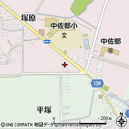 長野県佐久市塚原801-1周辺の地図