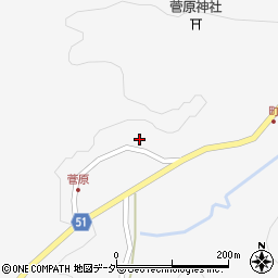 群馬県富岡市妙義町菅原1496-1周辺の地図