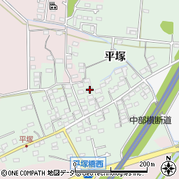 長野県佐久市平塚182周辺の地図