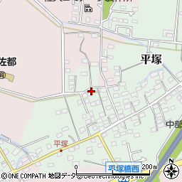 長野県佐久市平塚121周辺の地図