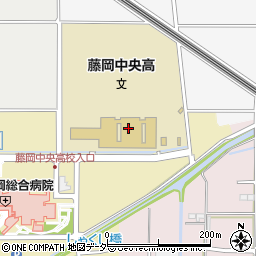 群馬県立藤岡中央高等学校周辺の地図