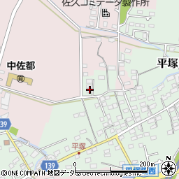 長野県佐久市平塚127周辺の地図