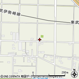 群馬県太田市新田下江田町162周辺の地図