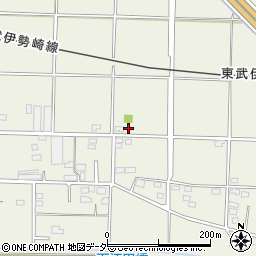 群馬県太田市新田下江田町162-1周辺の地図