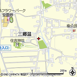 長野県安曇野市三郷温5933周辺の地図