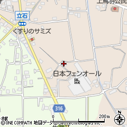 長野県安曇野市豊科453周辺の地図