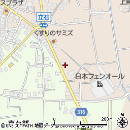 長野県安曇野市豊科455周辺の地図
