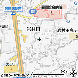 浅間総合病院看護婦寮周辺の地図