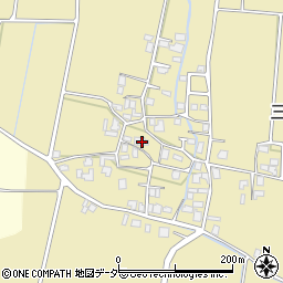 長野県安曇野市三郷明盛4125-1周辺の地図