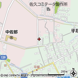 長野県佐久市平塚131周辺の地図
