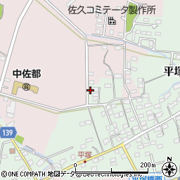 長野県佐久市平塚131周辺の地図