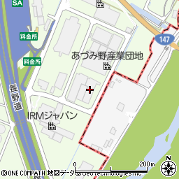 株式会社カミジョウパック周辺の地図