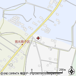 茨城県結城市大木2442周辺の地図