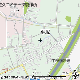長野県佐久市平塚112周辺の地図