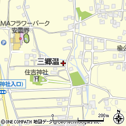 長野県安曇野市三郷温5479周辺の地図