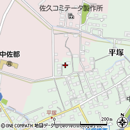 長野県佐久市平塚125-1周辺の地図
