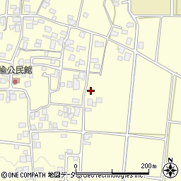 長野県安曇野市三郷温5545-1周辺の地図