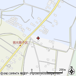 茨城県結城市大木2442-9周辺の地図