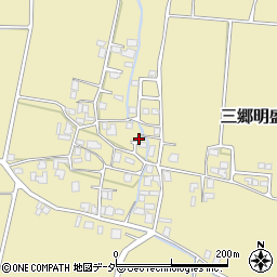 長野県安曇野市三郷明盛4120-13周辺の地図