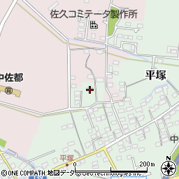 長野県佐久市平塚125-2周辺の地図