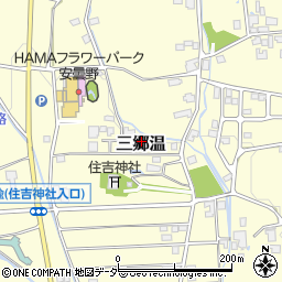 長野県安曇野市三郷温5926周辺の地図