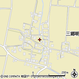 長野県安曇野市三郷明盛4120-12周辺の地図