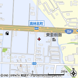 中央薬局高林店周辺の地図