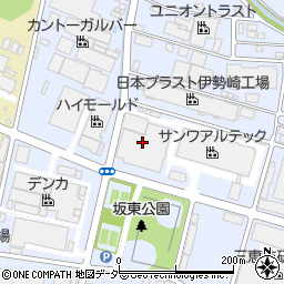 株式会社三和　伊勢崎第２工場周辺の地図