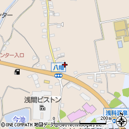長野県佐久市八幡242周辺の地図