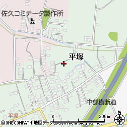 長野県佐久市平塚111周辺の地図