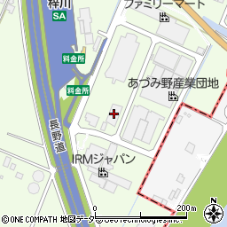 ナガレイ松本支店周辺の地図