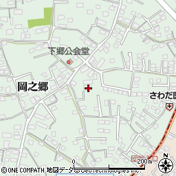 群馬県藤岡市岡之郷713周辺の地図