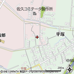 長野県佐久市平塚756-2周辺の地図