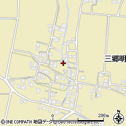 長野県安曇野市三郷明盛4119-2周辺の地図