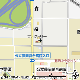 藤岡中央薬局周辺の地図