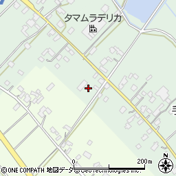 茨城県小美玉市手堤190周辺の地図