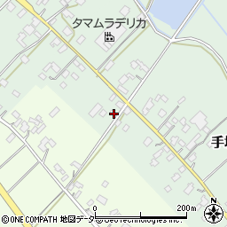 茨城県小美玉市手堤190-1周辺の地図