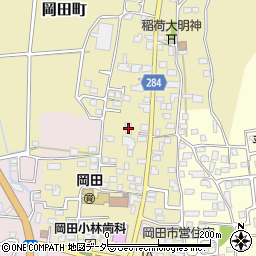 北陸地域づくり協会松本支所周辺の地図