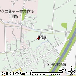 長野県佐久市平塚106周辺の地図