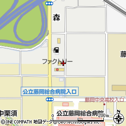 群馬県藤岡市森351周辺の地図