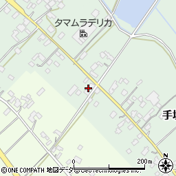 茨城県小美玉市手堤192周辺の地図