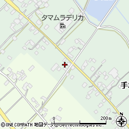 茨城県小美玉市手堤191周辺の地図