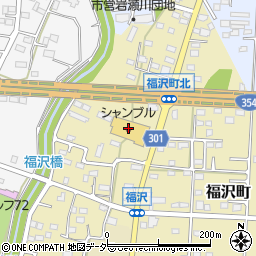 アベイル福沢店周辺の地図